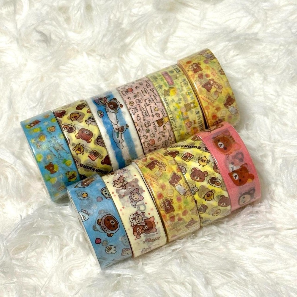 Rilakkuma masking tapes